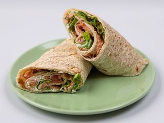 wrap de salmão 