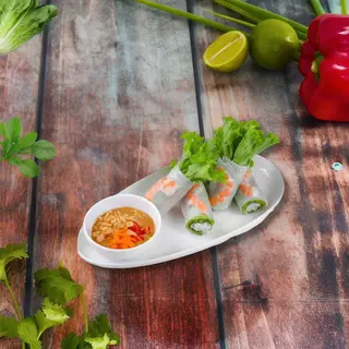 Fresh Spring Rolls de Camarão (2 unidades)