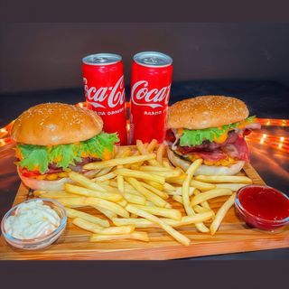 1 combo X-TUDO + Batata Frita 