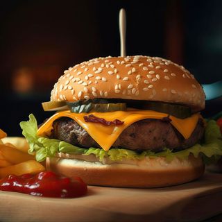 HAMBURGER VACA XL.FORNO