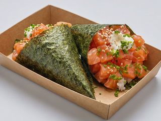 Temaki Salmão Filadélfia