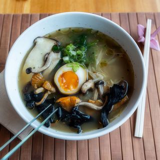 Miso Ramen de Cogumelos