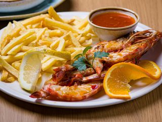 Camarão Tigre Grelhado