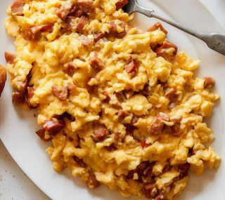 Ovos Mexidos com Bacon