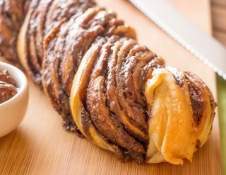 Pão com Chocolate Nutella