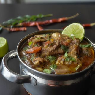 Mutton Kadai / Caril de Carne