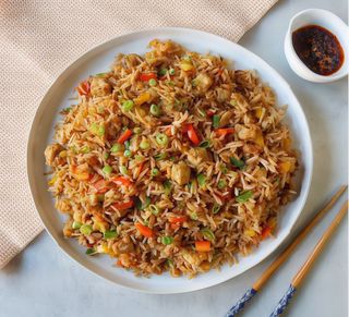 Chicken Fried Rice / Arroz Frito Com Frango