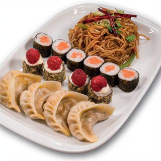 Menu Oriental de Porco Wok