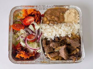 Carne de sol frita acebolada