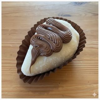 Coxinha de morango Nido com nutella