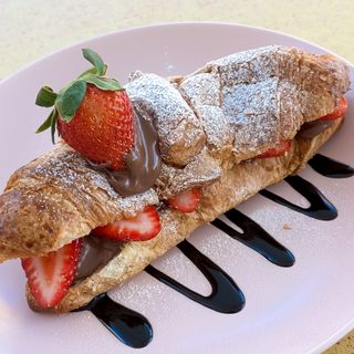 Nutella com morangos