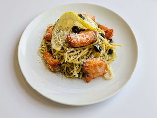 Spaghetti Salmão