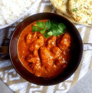 Chicken Tikka Masala With Coconut Rice