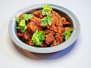 Beef Madras With Rice