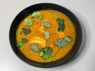 Prawn Curry with Rice