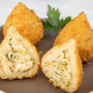 Coxinha de bacalhau