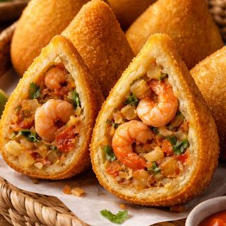 Coxinha de camarão