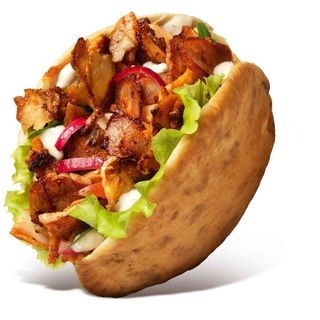 Doner Kebab carne bovina com cheddar