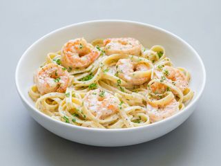 Creamy Shrimp Alfredo Pasta