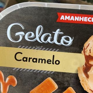Caramel gelo