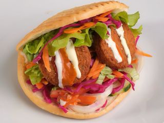 Falafel shorma (100% vegetariano)