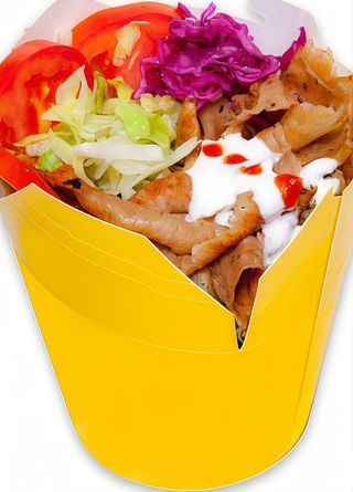 Doner Box Kebab Menu
