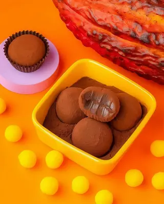 Brigadeiro de Cacau em Pó