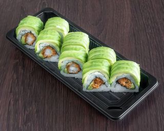 Uramaki Gambas com Abacate Roll(8peças)