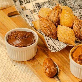 30 unidades de Churros de Nutella