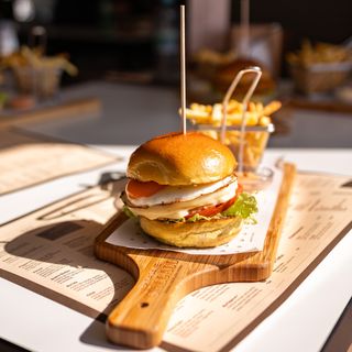 Hambúrguer de Frango