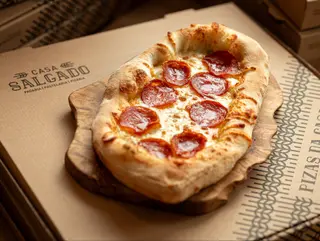 Pão Alho e Pepperoni