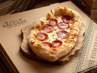 Pão Alho e Pepperoni