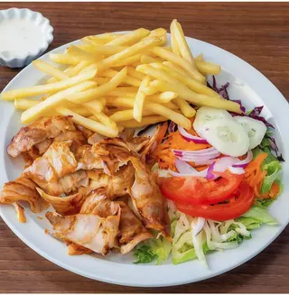 Kebab no Prato
