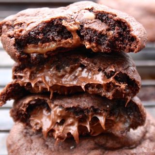 Cookie Dark com Nutella