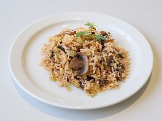 ARROZ COM COGUMELOS