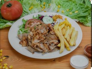 Durum Falafel Vegeteriano Simples