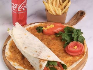 Menu Durum Especial XL Com Batata Frita é Bebida