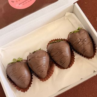 Bombom de morango