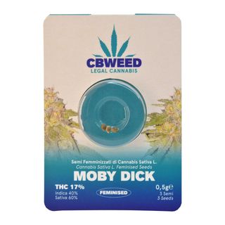 CBWEED Feminized Seed THC Moby Dick n.3