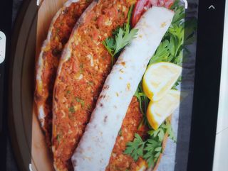 Menu pizza turca 