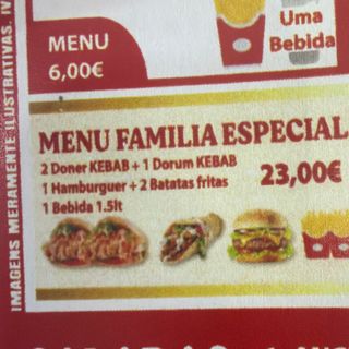 FAMILY MENU 1