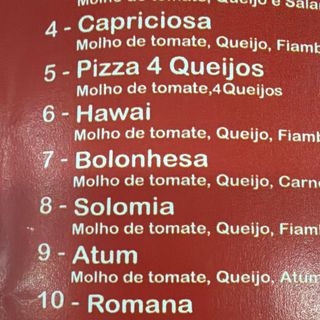 Pizza 4 queijos