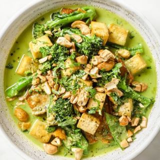 Green curry tofu (new)✅✅✅