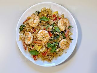  Thai fried rice prawns 
