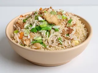 Fried rice calamari 
