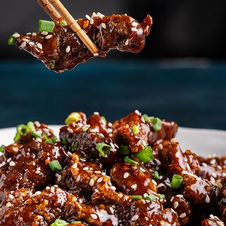 Crispy honey beef 