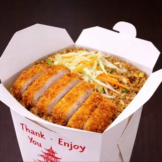 Arroz Chau Chau com Frango Crispy