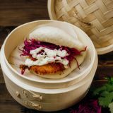 Bao de Frango Crocante