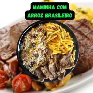 Maminha com Arroz Brasileiro