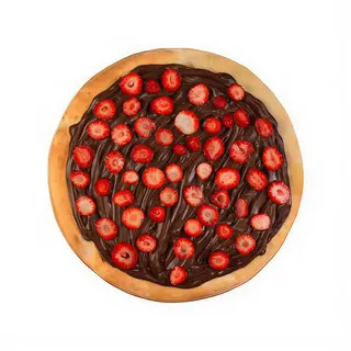 Nutella com Morango - 4 Fatias - Individual